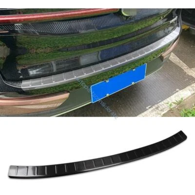 Protector de placa de alféizar de parachoques exterior trasero de acero inoxidable para Toyota Crown 2023-2025 Foto 1 de 4