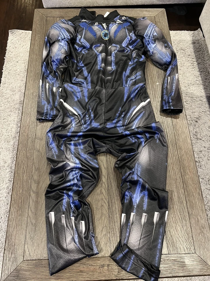 Kids Black Panther Costume DISNEY Marvel Avengers, NO MASK size 13 - Image 1 of 1