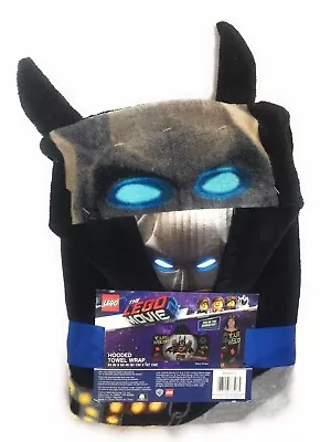 Batman Toalla con Capucha Niños Lego Película 2 Murciélago Búnker Envoltura Piscina Playa Baño 24x50 pulgadas Foto 1 de 3
