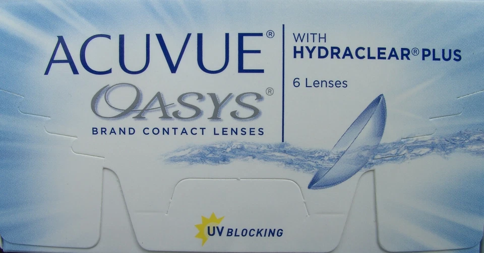 ACUVUE OASYS  mit Hydraclear Plus  2x6er Box + 1 Paar gratis - Bild 1 von 1