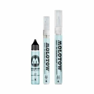 Juego de líquido de enmascaramiento artístico Molotow Grafx - 2 marcadores de bomba y paquete de recarga - Imagen 1 de 1