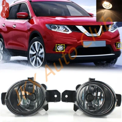 Luces antiniebla halógenas para parachoques delantero 2 piezas x para Nissan X-trail Rogue 2014-2016 Foto 1 de 4