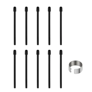 10pcs Replacement Styluses Nibs For DTHW1320,DTHW1321 DTK2260 DTK2421 Tablets - Afbeelding 1 van 11