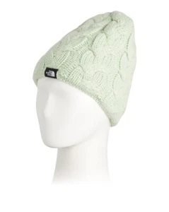 *BIG SALE* North Face Womens MINNA Beanie Hat Cable Knit Cap One Size - Picture 1 of 2