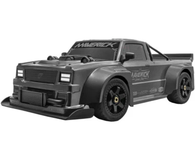 Maverick MV150351 QuantumR Flux 4S 1:8 4WD Race Truck Grey RTR modellismo - Immagine 1 di 4