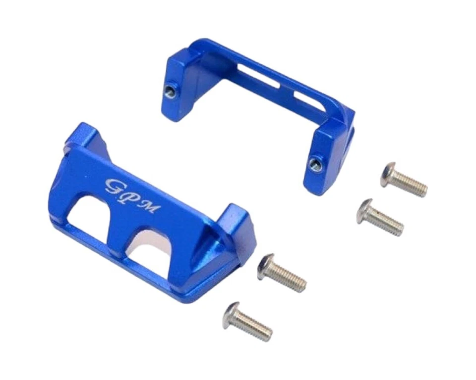 GPM Racing Alu Servo Halter und Schutz blau GPMERV024XB E-Revo VXL 1/16, Summit  - Bild 1 von 1