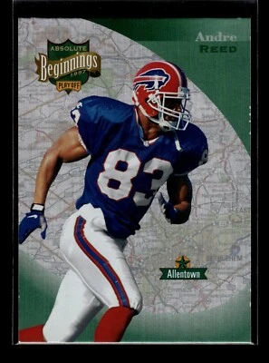 1997 Absolute Beginnings #91 Andre Reed (NM)(FTB) - Image 1 of 2