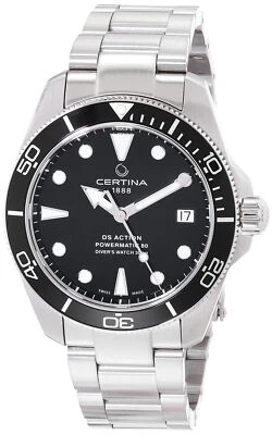 Certina, Unisex, DS ACTION Diver 38mm, Stainless Steel, Swiss Automatic, Divi... - Image 1 of 4