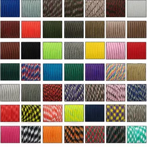 3m 7.5m 15m 30m Paracord 550lb farbauswahl Fallschirmleine Fallschirmschnur DE2 - Bild 1 von 40