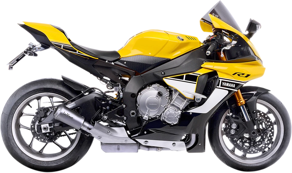 LeoVince LV-10 Stainless Steel Slip On Exhaust Muffler 15201 Yamaha YZF R1 17-22 Foto 1 de 1