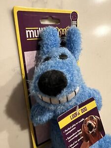 New ListingMulripet Loofa Dog Mini 6-Inch Dog Toy - Blue