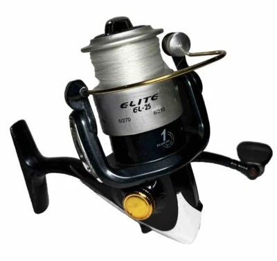 Okuma Elite EL 25 Spinning Reel  L/R,5.3: 1 Fresh Water Fishing 1 Bearing - Image 1 of 4