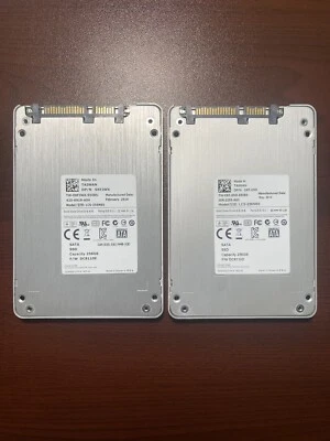 TWO (2) Lite-on 256GB 2.5" SATA III SSD Solid State Drive LCS-256M6S - Image 1 of 4