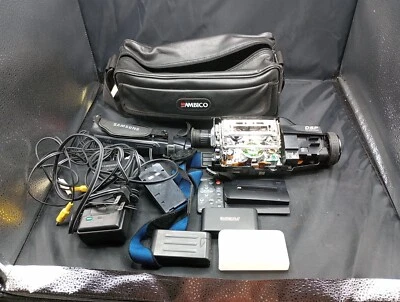 Samsung SCX915 8mm Camcorder Remote Parts Or Repair Bundle Video Camera - Image 1 of 4