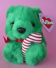 RETIRED SWIBCO PUFFKINS JINGLES THE GREEN BEAR NWT 12-15-97 LIMITED EDITION