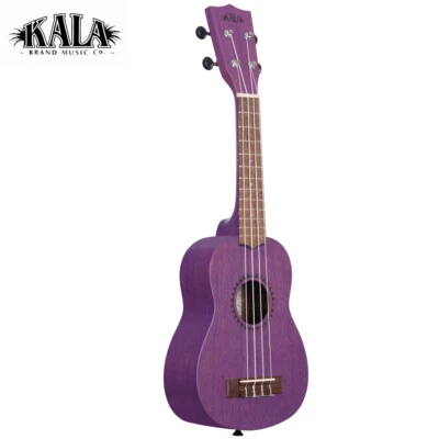 Kala KA-MRT-PUR-S Watercolor Meranti Soprano Ukulele Royal Purple  - Image 1 of 4