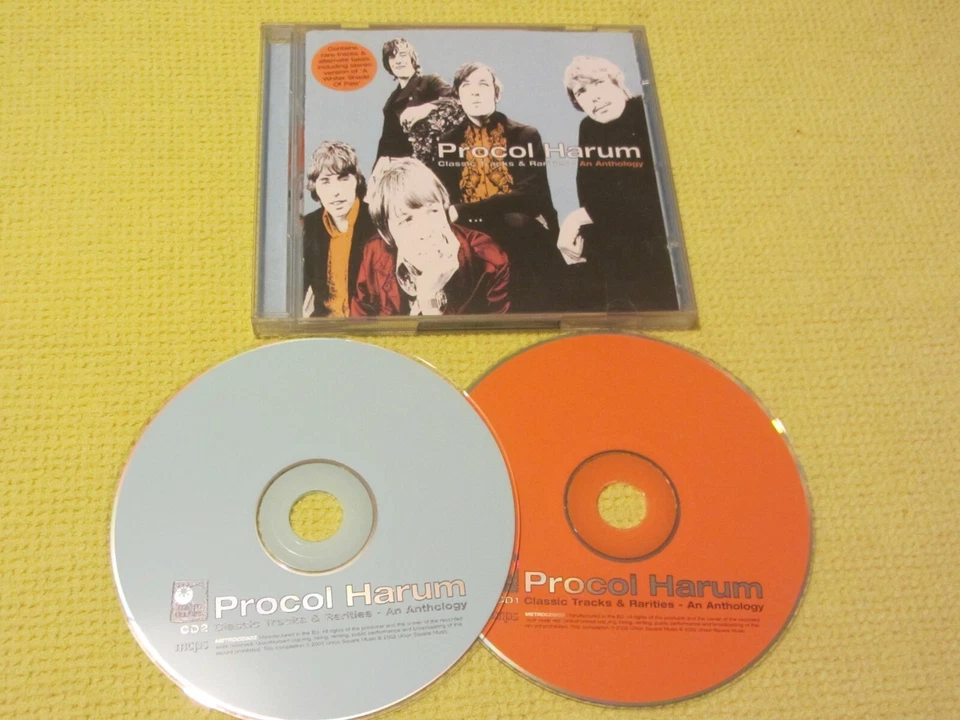 Procol Harum Classic Tracks & Rarities An Anthology 2 CD Album Prog Rock - Image 1 of 1