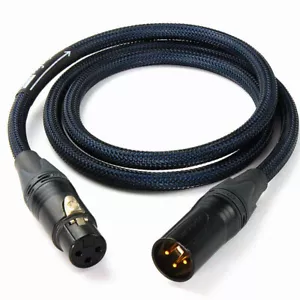 Cable digital Canare DA206 110 ohmios AES/EBU 3 PIN XLR macho a hembra cable HIFI - Imagen 1 de 4