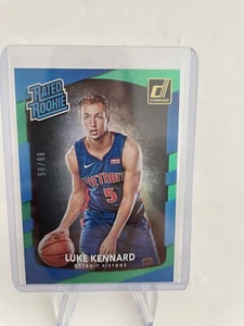 2017-18 Panini Donruss - Luke Kennard #189 / Holo Green Laser 58/99 RC - Imagen 1 de 2