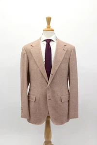 NWT$4750 Brunello Cucinelli Cashmere-Silk-Wool Multicolor Tweed Sport Coat A252 - Picture 1 of 9