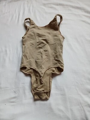 Body Skims Essentials Tanga Mujer Ocre Cuello Redondo Sin Costuras Talla 2XL G29-62 Foto 1 de 3