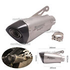 Slip On For Bmw S1000r S1000rr Motorcycle Exhaust Pipe Baffle Muffler Tips 60Mm