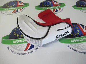Cubierta de cabeza híbrida/rescate usada Srixon Z blanco/rojo/plateado/negro #2 - Imagen 1 de 2