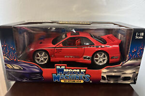 Muscle Machines 2000 Nissan Skyline GTR GT-R 1/18   Red