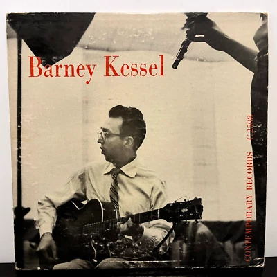 BARNEY KESSEL - Contemporary Records C2508 (1954) - 10" Vinyl 33RPM Record - VG - Imagem 1 de 3