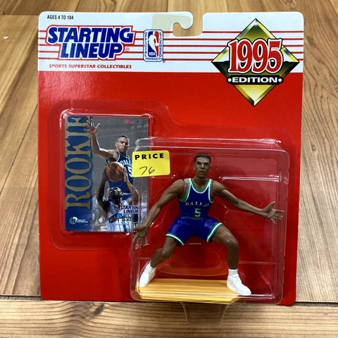 UNOPENED Starting Lineup 1995 Jason Kidd Dallas Mavericks NBA Action Figure Cover