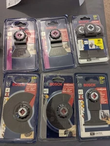 Bosch Blade Lot OSL114F OSL400F Starlock Carbide Oscillating Multi Tool 0sl200rs - Picture 1 of 6
