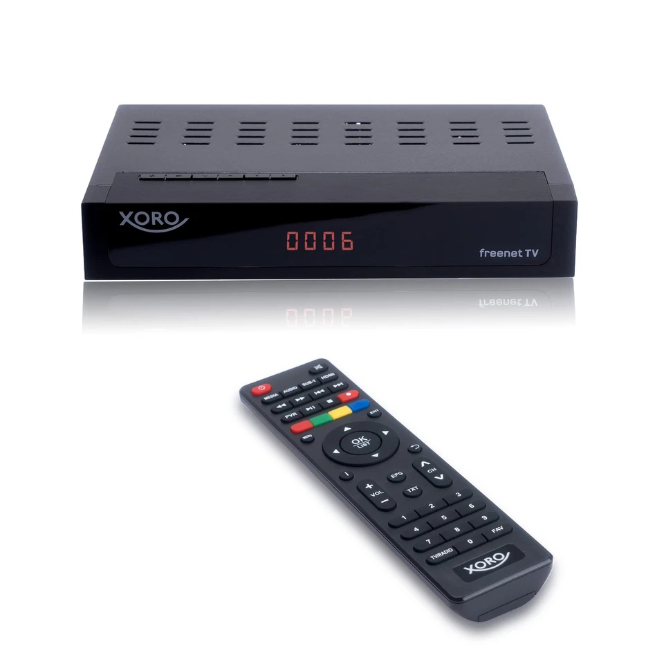 XORO HRT 8770 TWIN Full HD Receiver - Schwarz