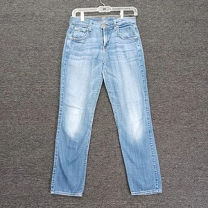 7 Seven for All Mankind Relaxed Skinny Jeans Mid-Rise Distressed Women's 24 - Picture 1 of 10