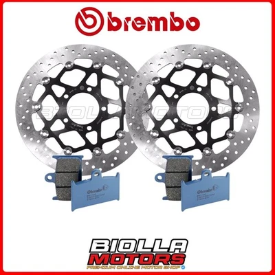 BREMBO TRIUMPH SPRINT ST 1050 2008 FRONT PAD + DISC KIT [07 - Fleet - Image 1 of 4