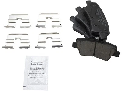 Rear Brake Pad Set For 2012-2017 Hyundai Accent 2015 2013 2014 2016 PJ233GN - Image 1 of 2