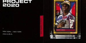 2020 TOPPS PROJECT 2020 #266 ROBERTO CLEMENTE - PITTSBURGH PIRATES - EFDOT - Picture 1 of 2