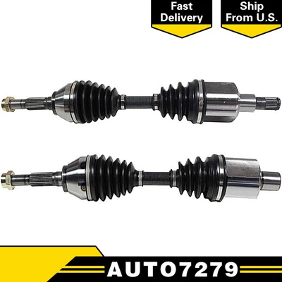 Pair Front CV Axle Shaft for CHEVROLET BLAZER 97-05 S10 97-04 4WD AWD - Image 1 of 4