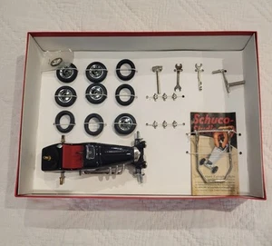 SCHUCO Studio V black Mercedes-Benz SSK/L wind-up Construction Kit 06001 RARE - Picture 1 of 13
