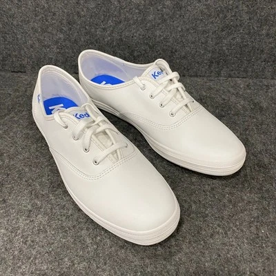 Zapatilla deportiva con cordones KEDS Champion Originals para mujer talla US 10,5 M blanca  Foto 1 de 4