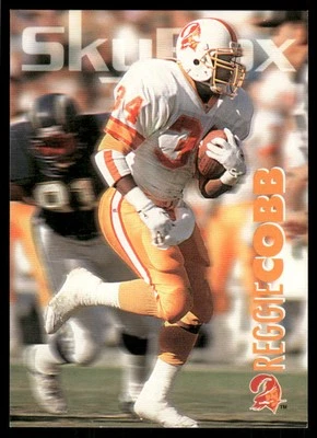 1993 SkyBox Impact #318 Reggie Cobb Tampa Bay Buccaneers Football Card - Image 1 of 2