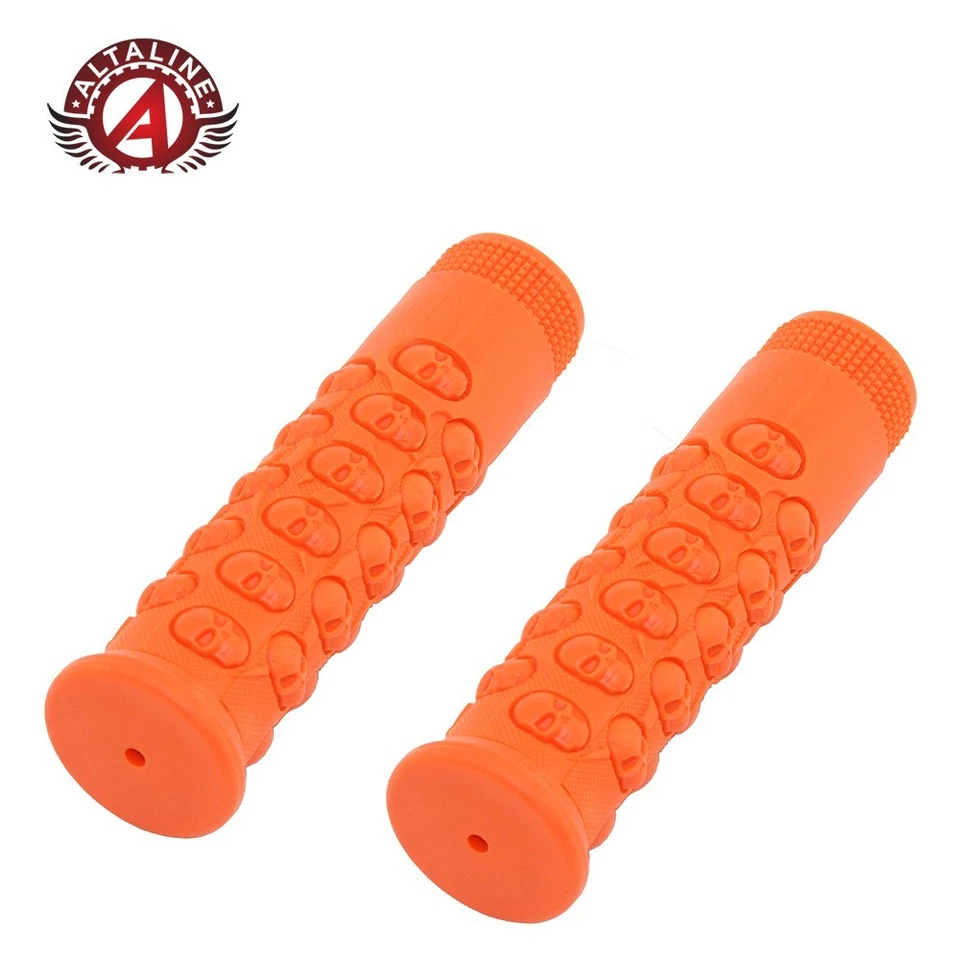 ALTALINE Calavera Lowrider Bicicleta Manillar Empuñaduras Playa Crucero BMX MTB Empuñaduras Bicicleta Foto 1 de 1