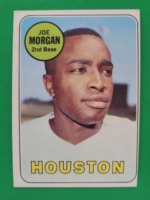 1969 Topps Joe Morgan #35 Houston Astros EX+ desgaste ligero, limpio, color brillante Foto 1 de 3