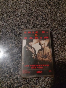 Eric B. & Rakim - Let The Rhythm Hit 'Em (Cassette Tape, 1990, MCA)  - Picture 1 of 1