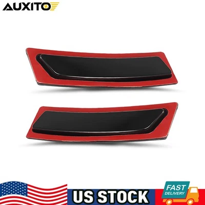 Par de reflectores de humo para parachoques delantero aptos para BMW F30 328i 335i M Sport 2012-2015 Foto 1 de 4