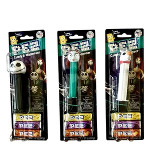 Pez The Nightmare Before Christmas Set Jack Sally Zero Halloween NBC - Picture 1 of 2