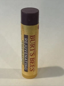 Burt’s Bees REJUVENATING LIP BALM ACAI BERRY 100% NATURAL Sealed, Discontinued - Picture 1 of 5