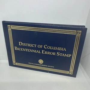 District of Columbia Bicentennial Error Stamp, US. Scott 2560 in PCS Folio B7 - Picture 1 of 4