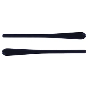 Brillen Bügelenden Acetat Ø 1,2 mm Schmale Bügel Ersatzenden 65 mm Schwarz - Picture 1 of 6