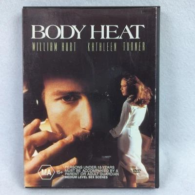 Body Heat  (DVD, 1981, Region 4) RARE Snap Back Case - William Hurt -Collectable - image 1 of 4