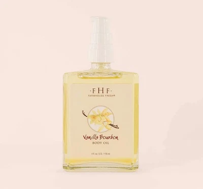 ACEITE CORPORAL BOURBON VAINILLA FRESCO DE GRANJA Foto 1 de 2